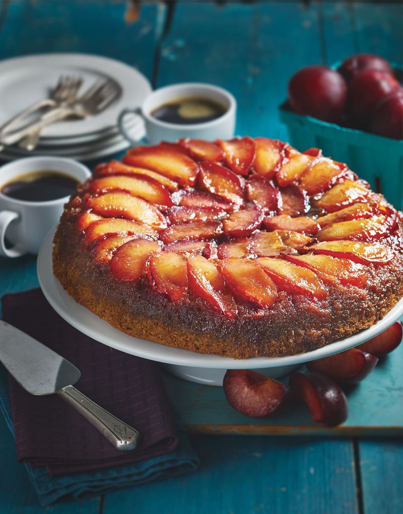 Bake a Plum Upside-Down Cake