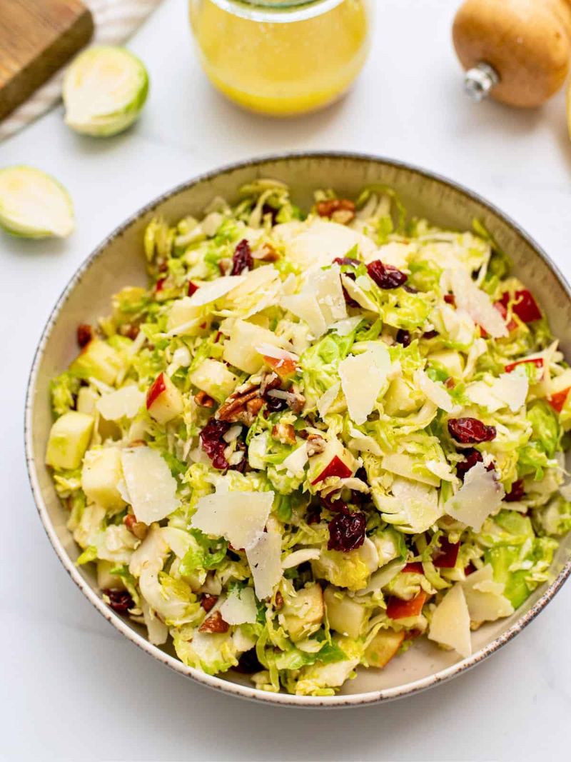 Shaved Brussels Sprout Salad