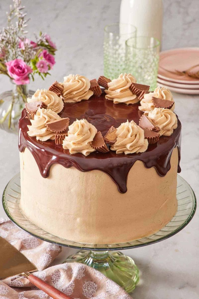 Peanut Butter and Chocolate Cake