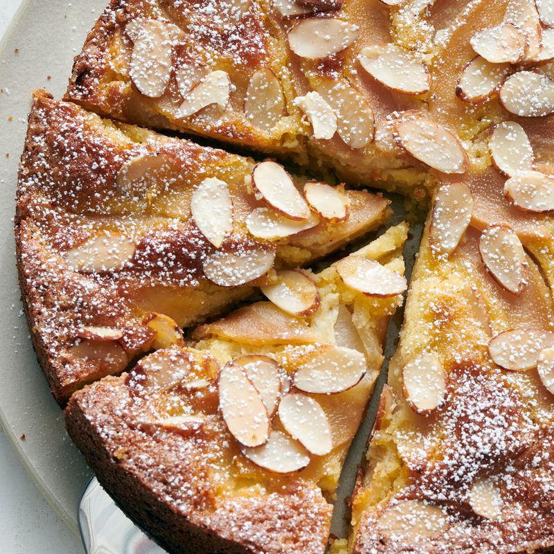 Almond Pear Cake