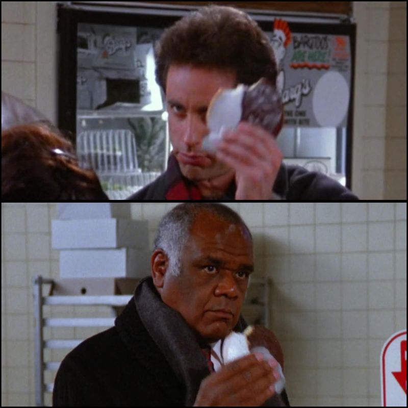 Black and White Cookie from Seinfeld