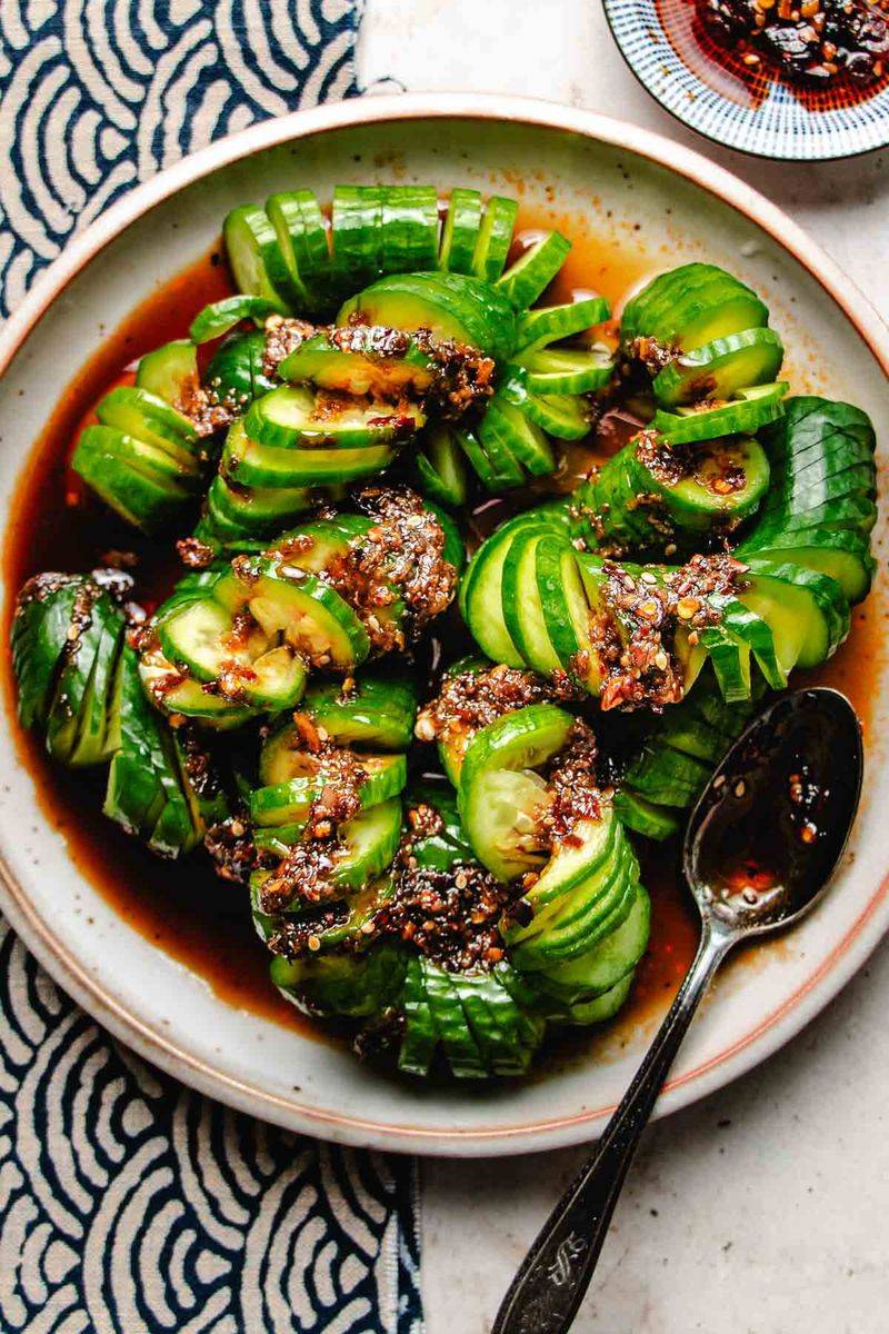 Cucumber Salad (Viral Crunchy Version)