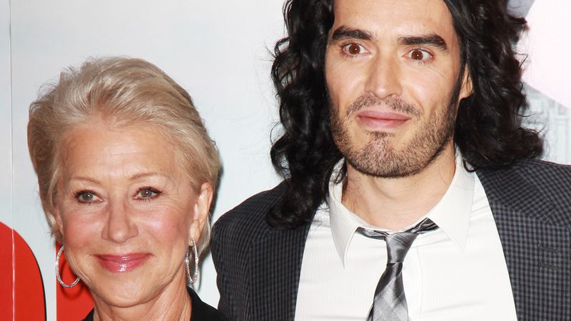 Helen Mirren and Russell Brand