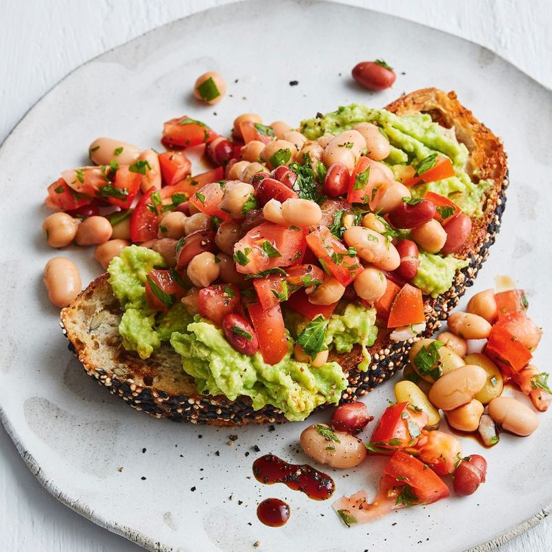 Avocado Toast with Cannellini Beans