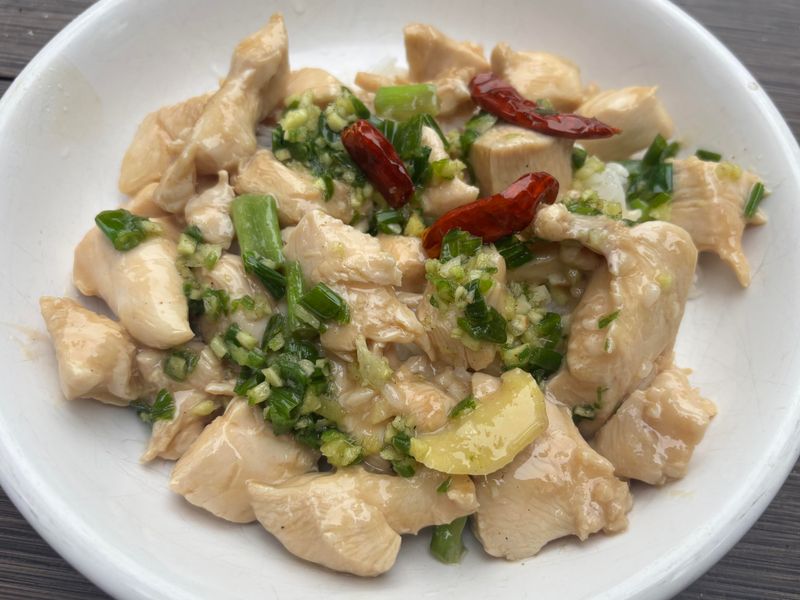 Jasmine Tea Poached Chicken