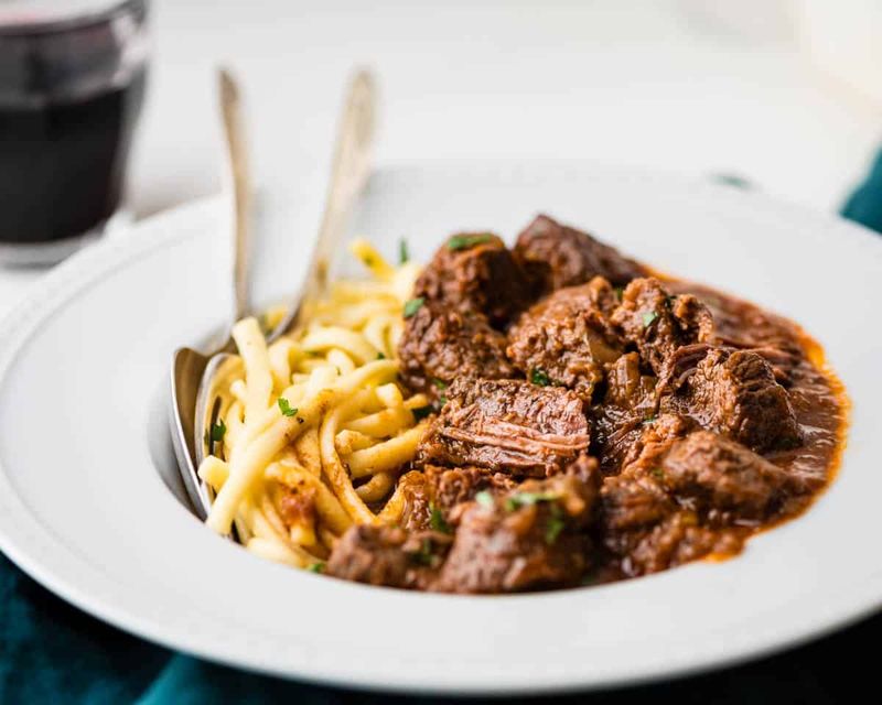 Rindergulasch - Rich German Beef Goulash
