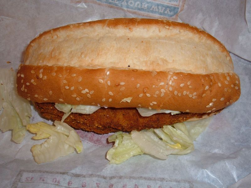 Burger King Specialty Chicken Sandwich
