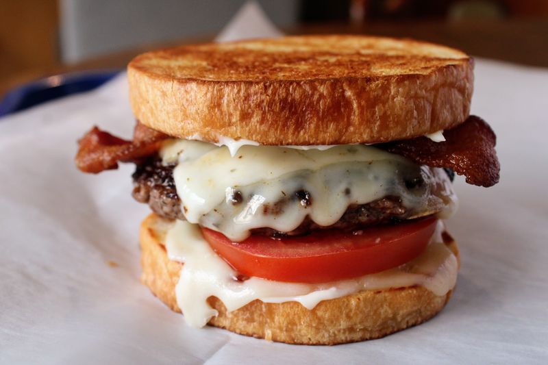 Hardee's Frisco Burger