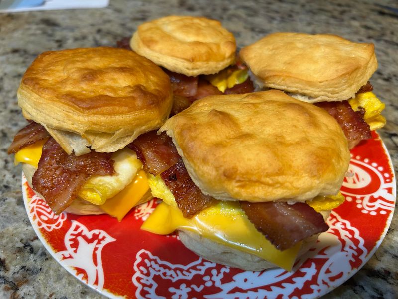 Bacon, Egg and Cheese Biscuit