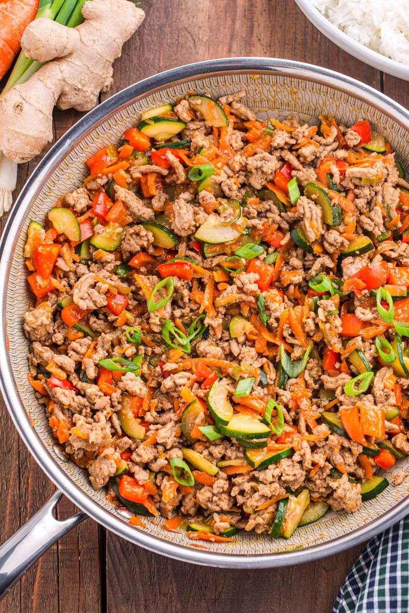 Turkey and Vegetable Stir-Fry