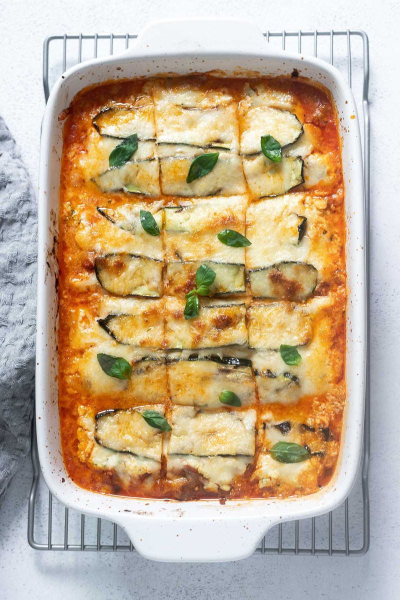 Zucchini Noodle Lasagne