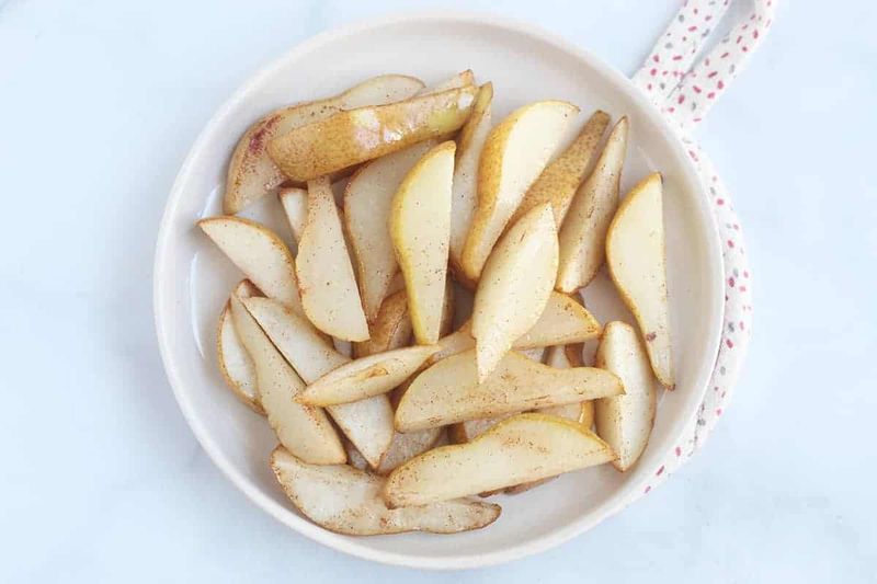 Ripe Pear Slices