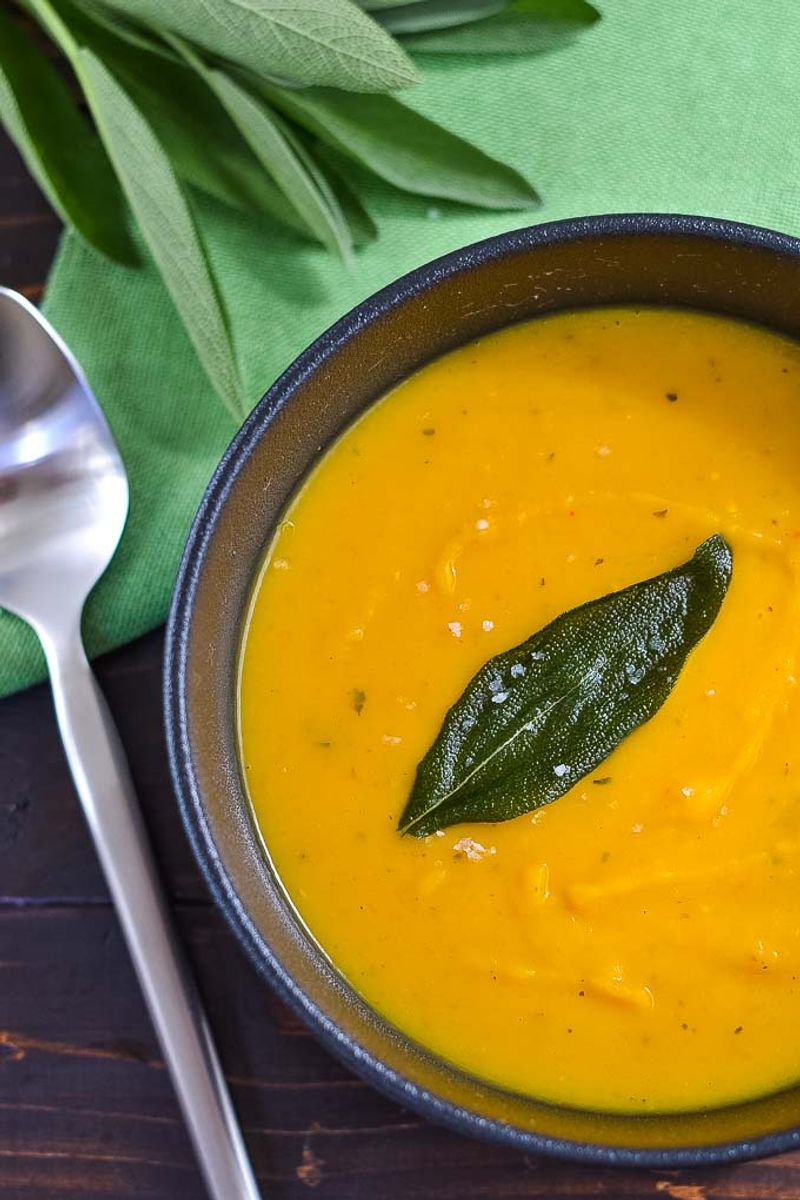 Butternut Squash and Sage Soup