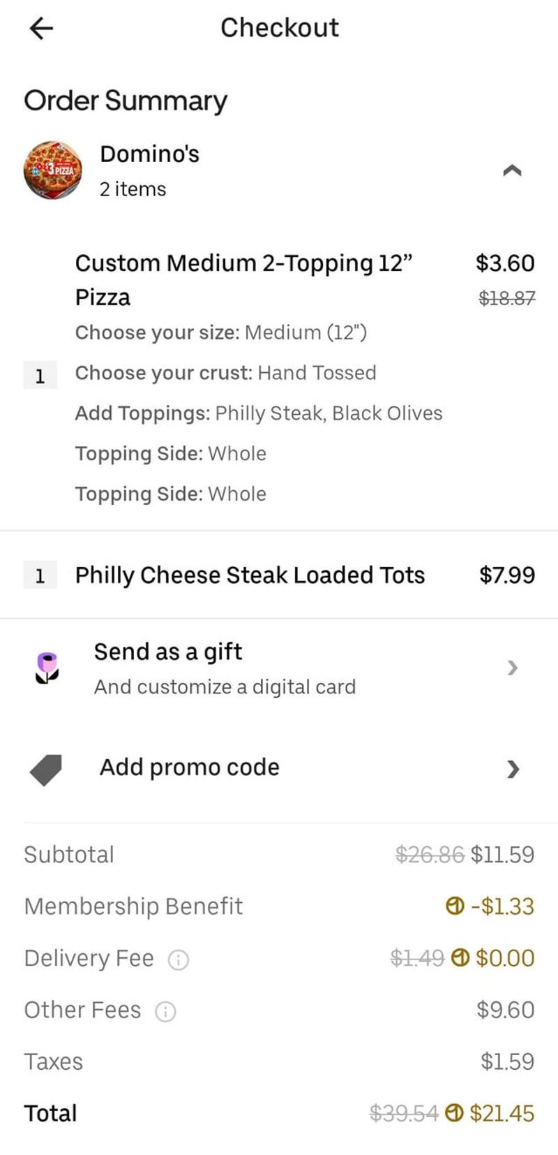 Rushing Through the Online Order Without Double-Checking