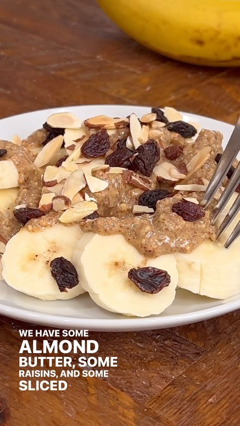 Banana and Almond Butter