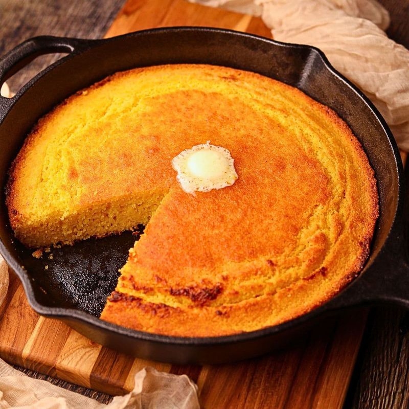 Cornbread - American Southern Skillet Bread