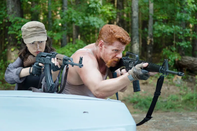 Rosita Espinosa and Abraham Ford (The Walking Dead)