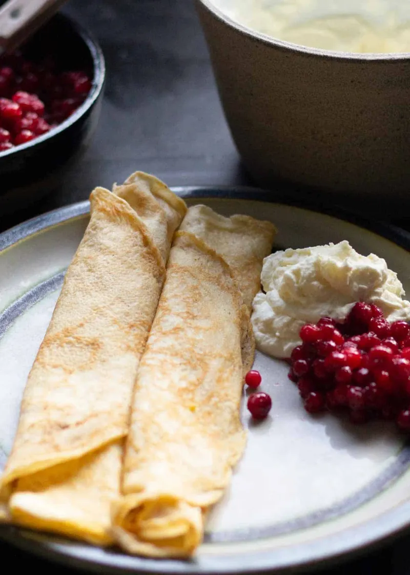 Swedish Pannkakor