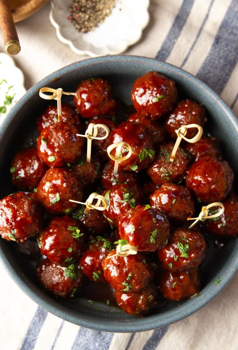Sweet and Spicy Meatballs