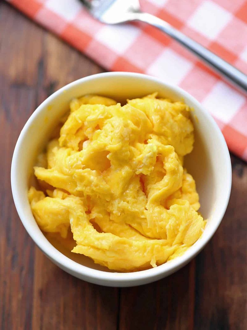 Microwave Scrambled Eggs