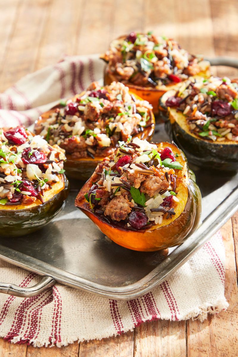 Stuffed Acorn Squash