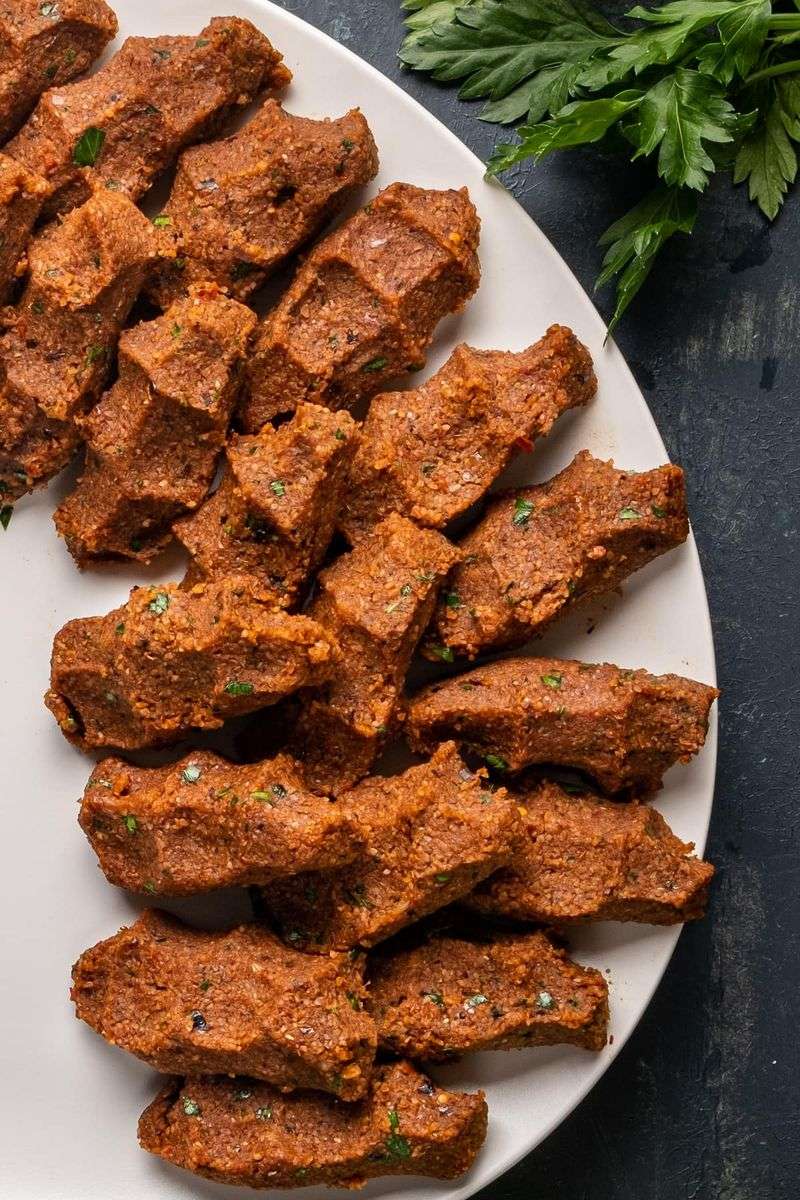 Cig Kofte - Turkish Raw Meat Mixture