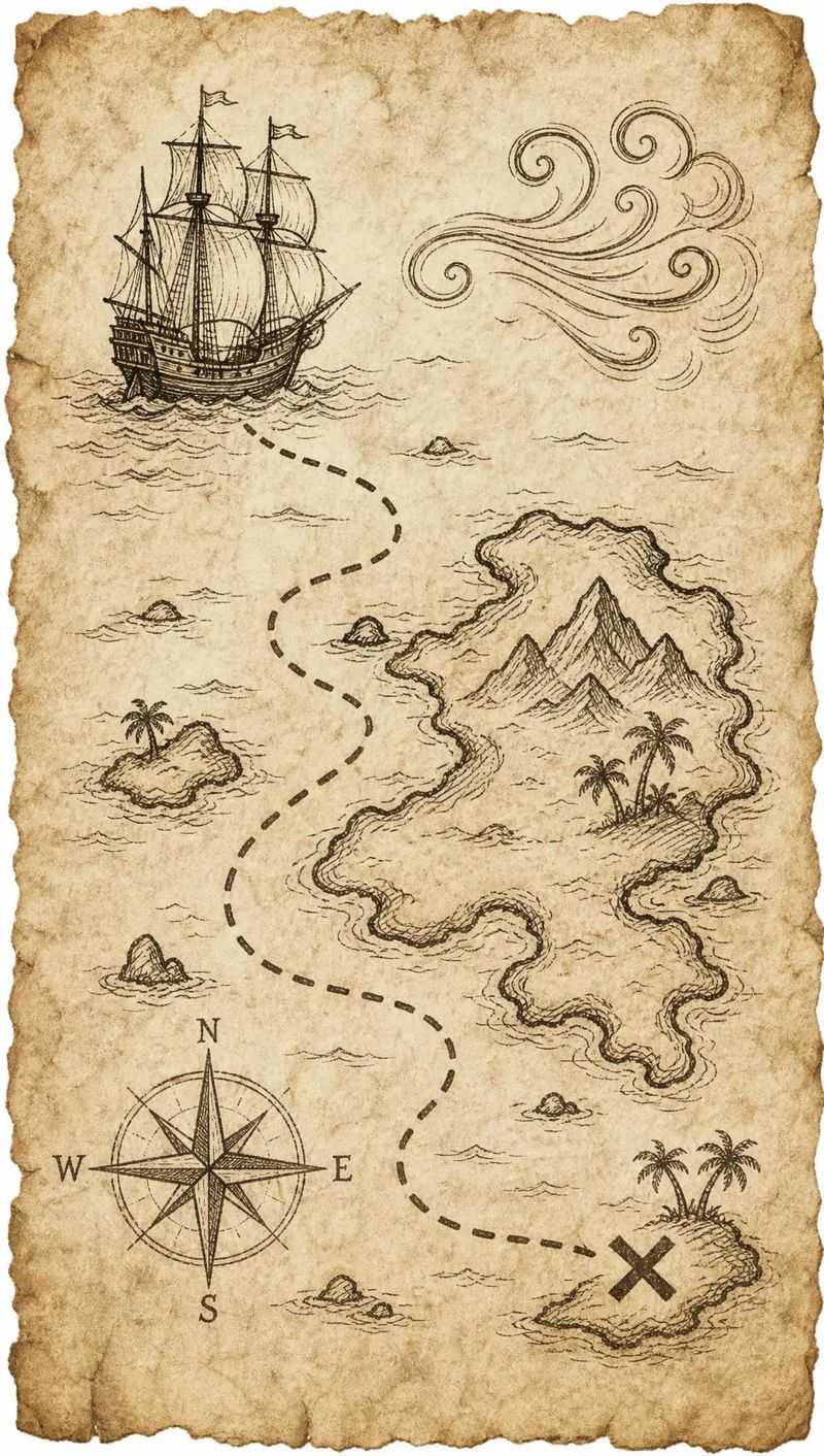 Myth 2: Pirates Buried Treasure and Used Maps