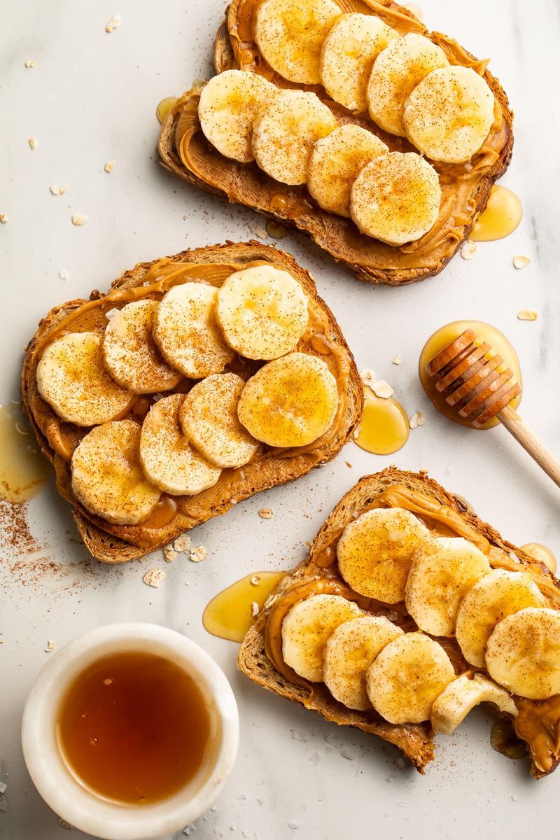 Peanut Butter and Banana on Toast