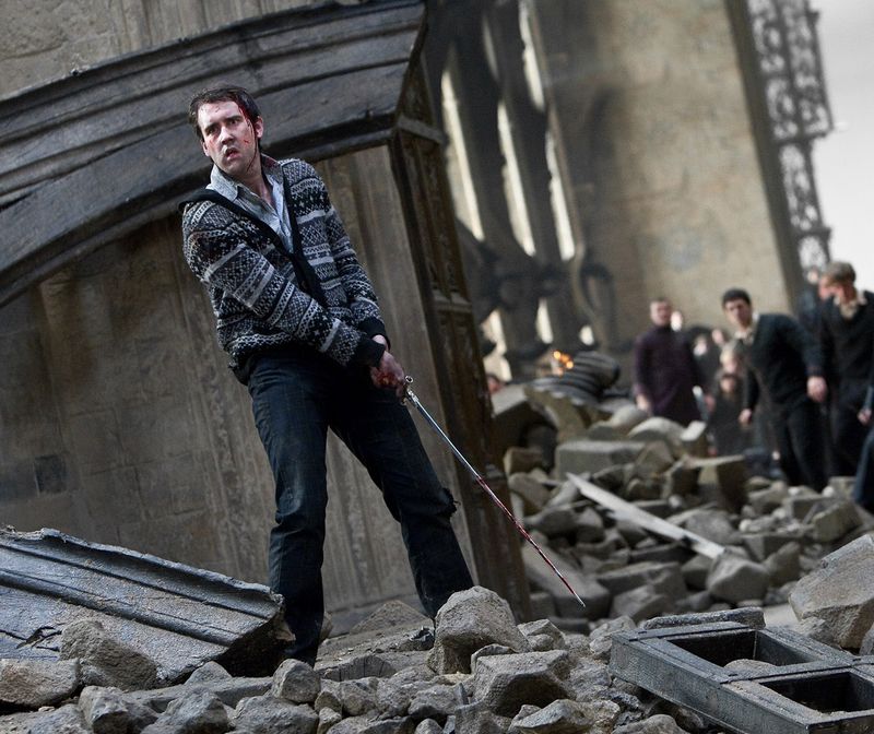 Neville Longbottom Destroying the Final Horcrux