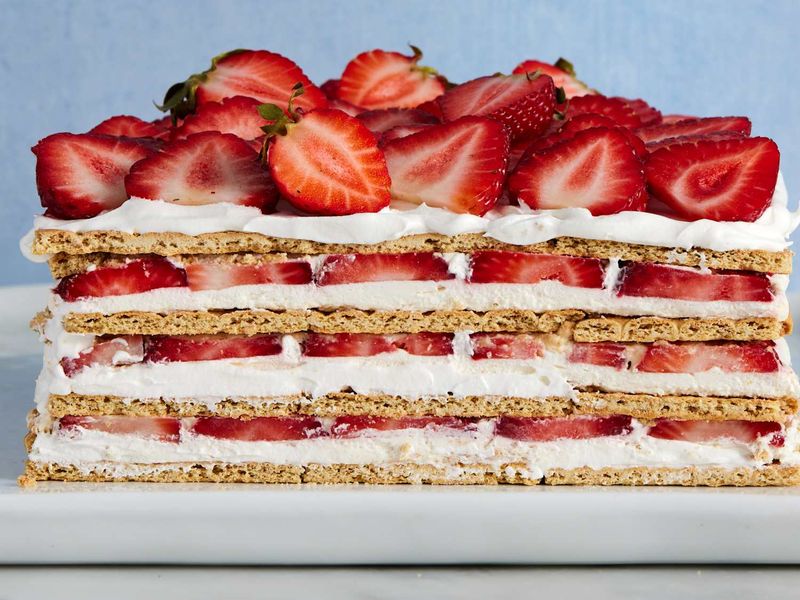 Strawberry Icebox Cake