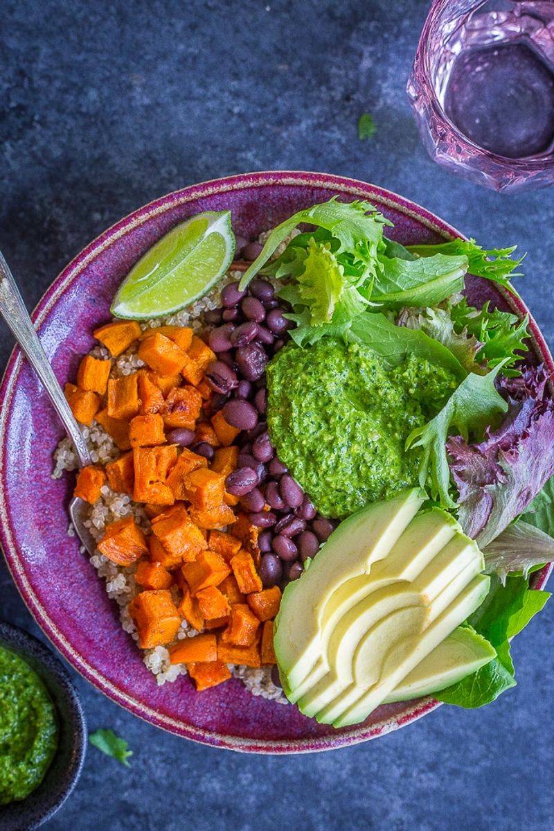 Sweet Potato and Black Bean Bowls
