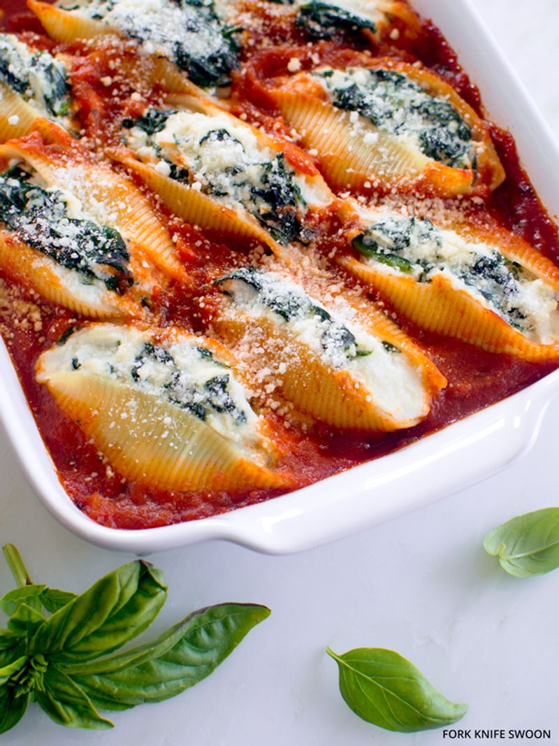 Cheesy Stuffed Shells