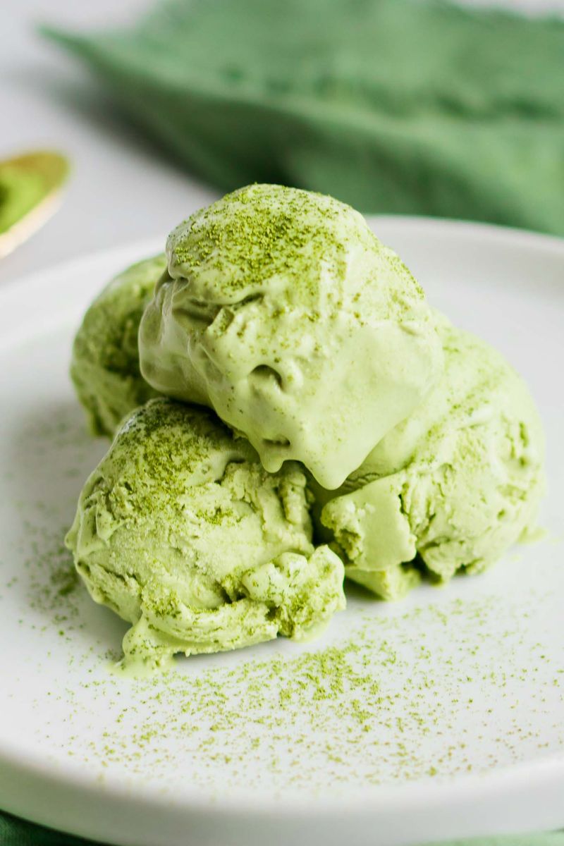 Green Tea Ice Cream (Matcha)