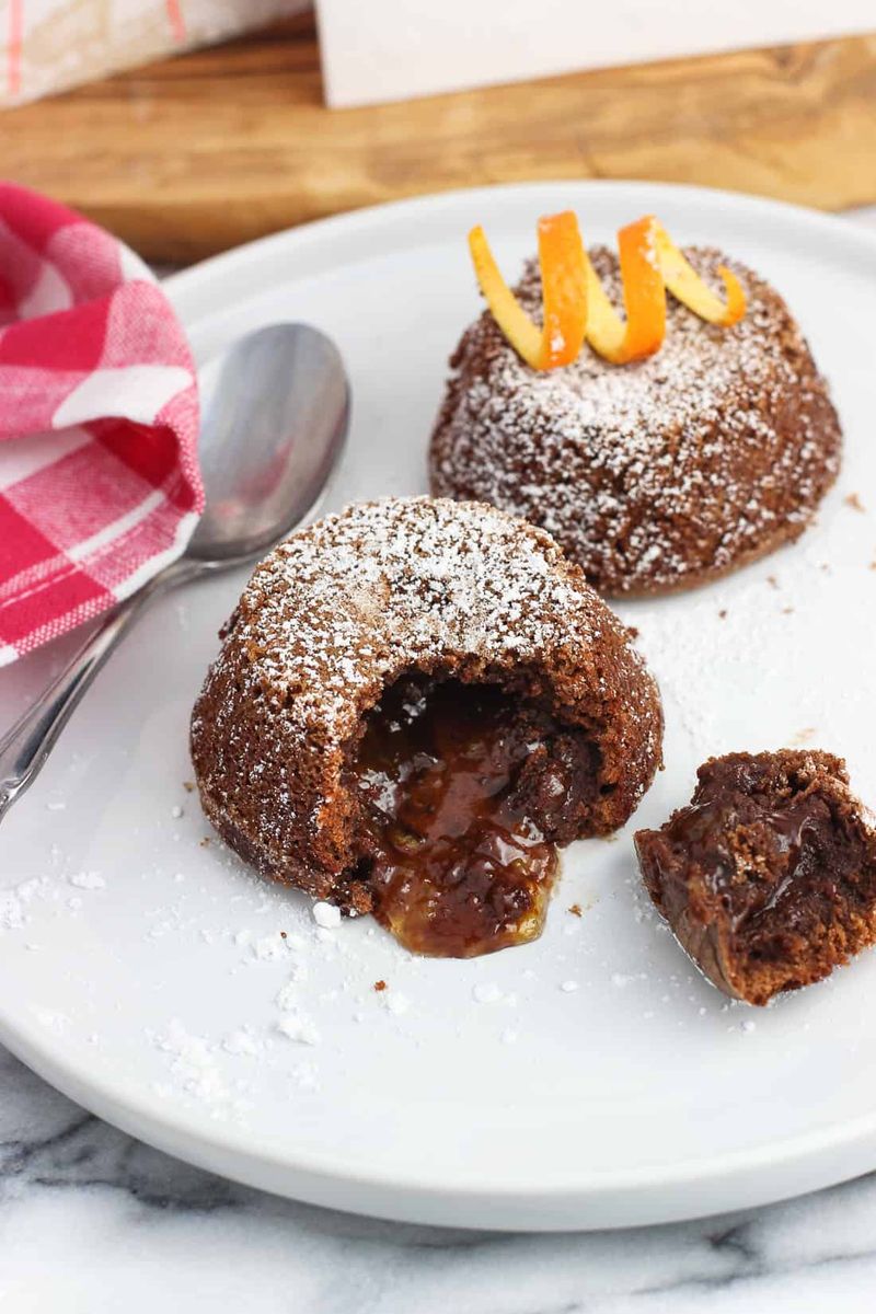 Orange Chocolate Lava Cake