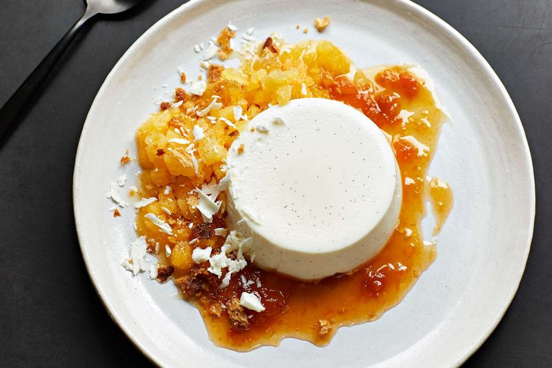 Orange Blossom Panna Cotta