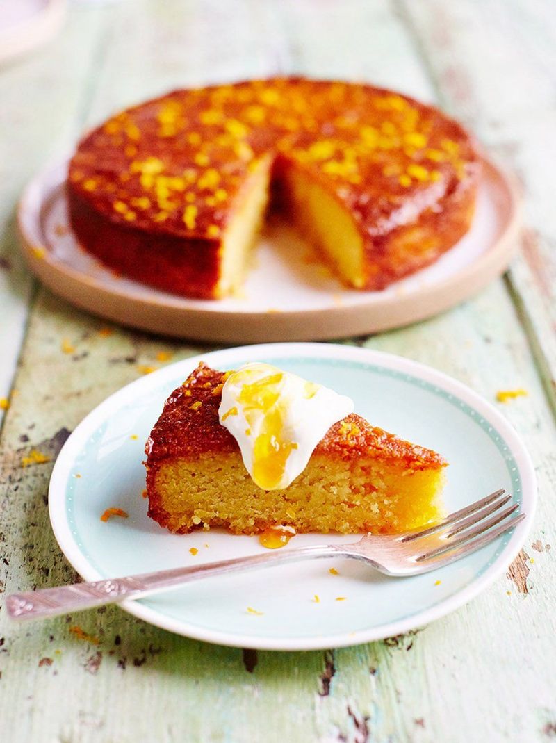 Orange Polenta Cake