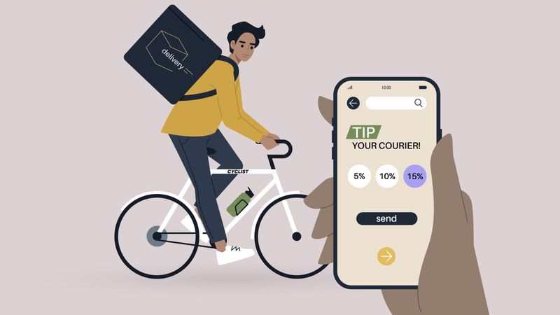 Misunderstanding the Delivery Fee and Tipping