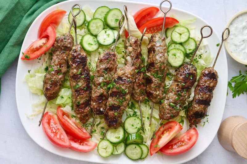 Spiced Lamb Kofta With Yogurt Sauce
