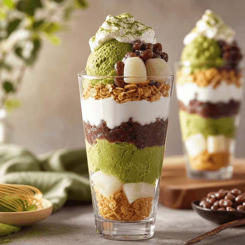 Matcha Green Tea Parfait