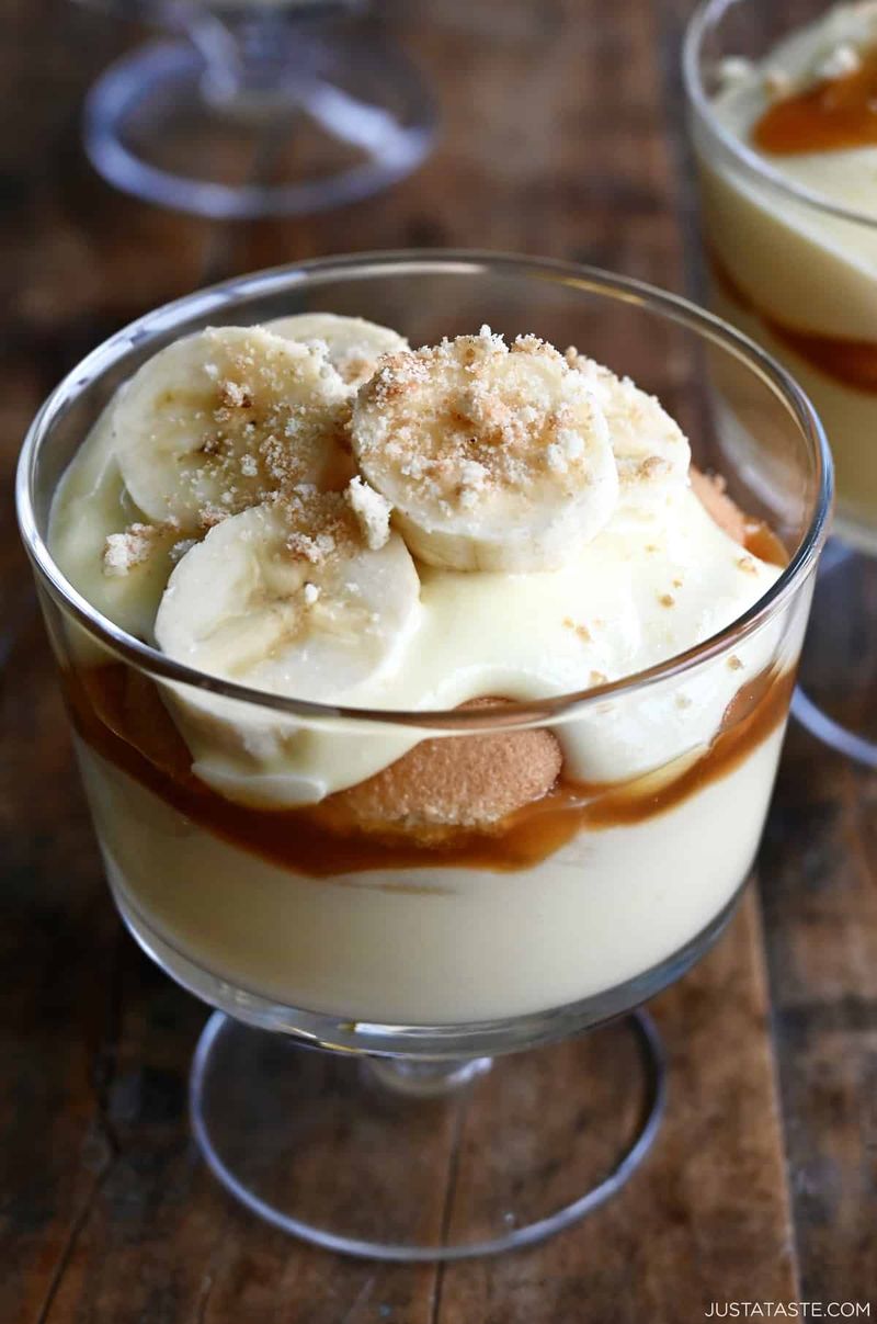 Banana and Custard Trifle