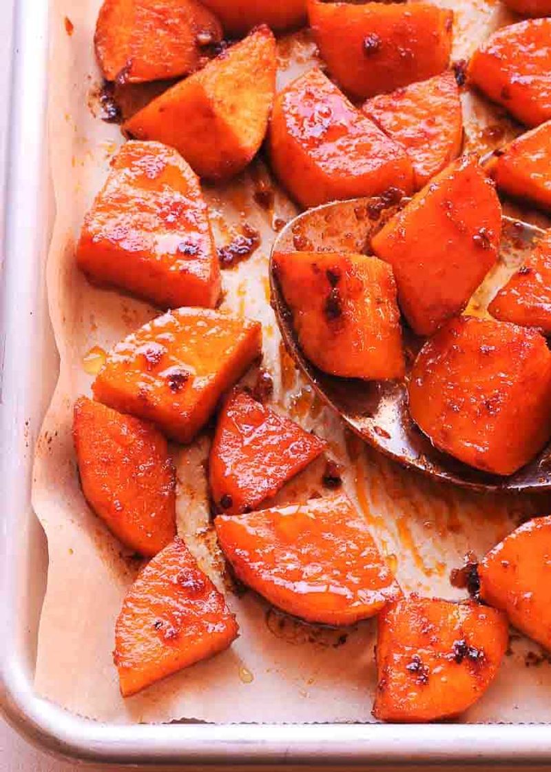 Sweet Potato and Smoked Paprika with Maple Syrup