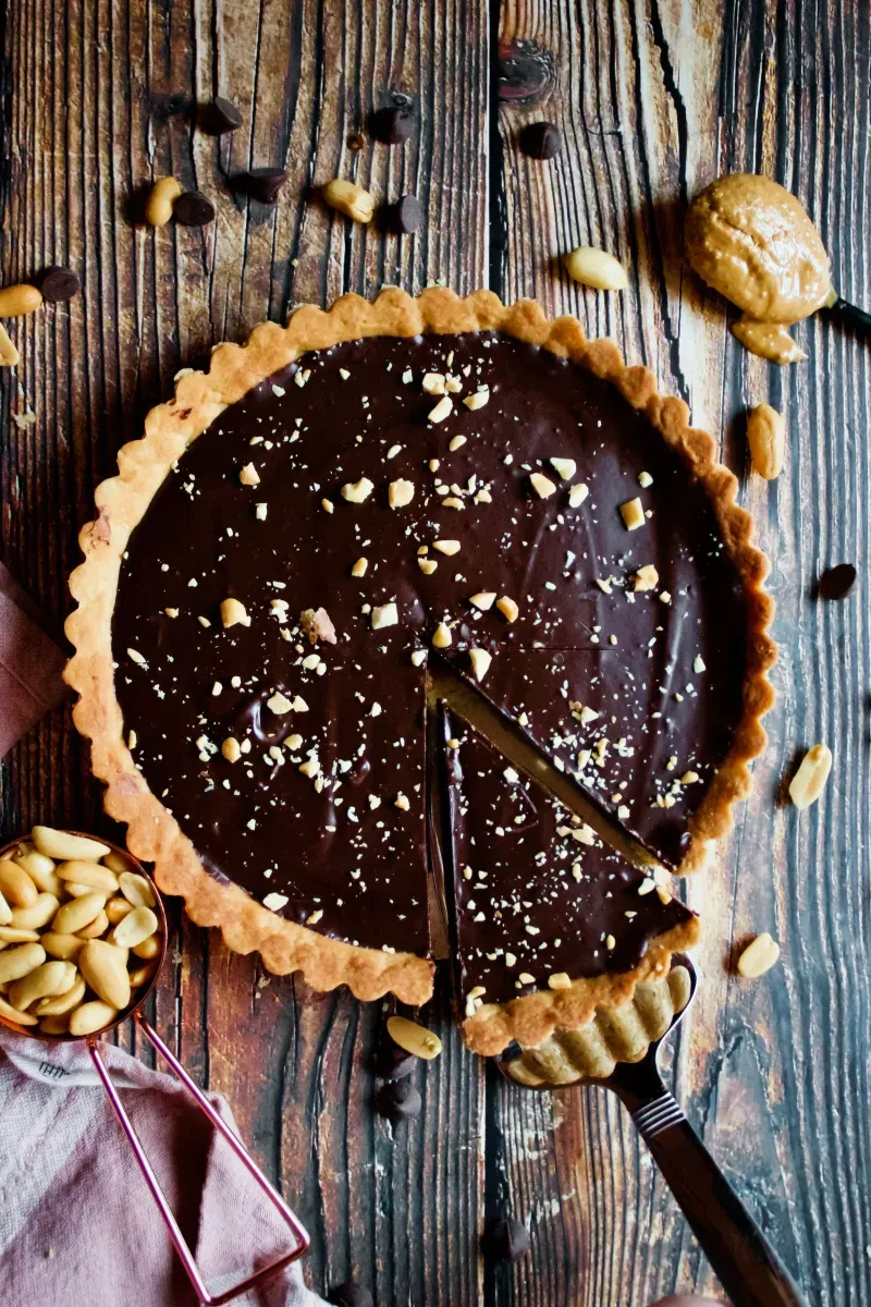 Chocolate Peanut Butter Tart