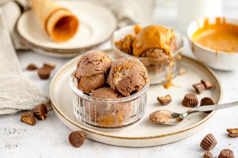 Chocolate Peanut Butter Ice Cream