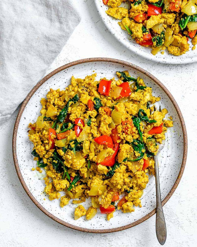 Tofu Scramble With Vegetables