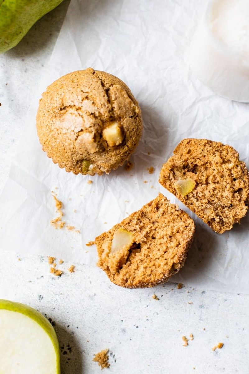 Pear and Cinnamon Muffins