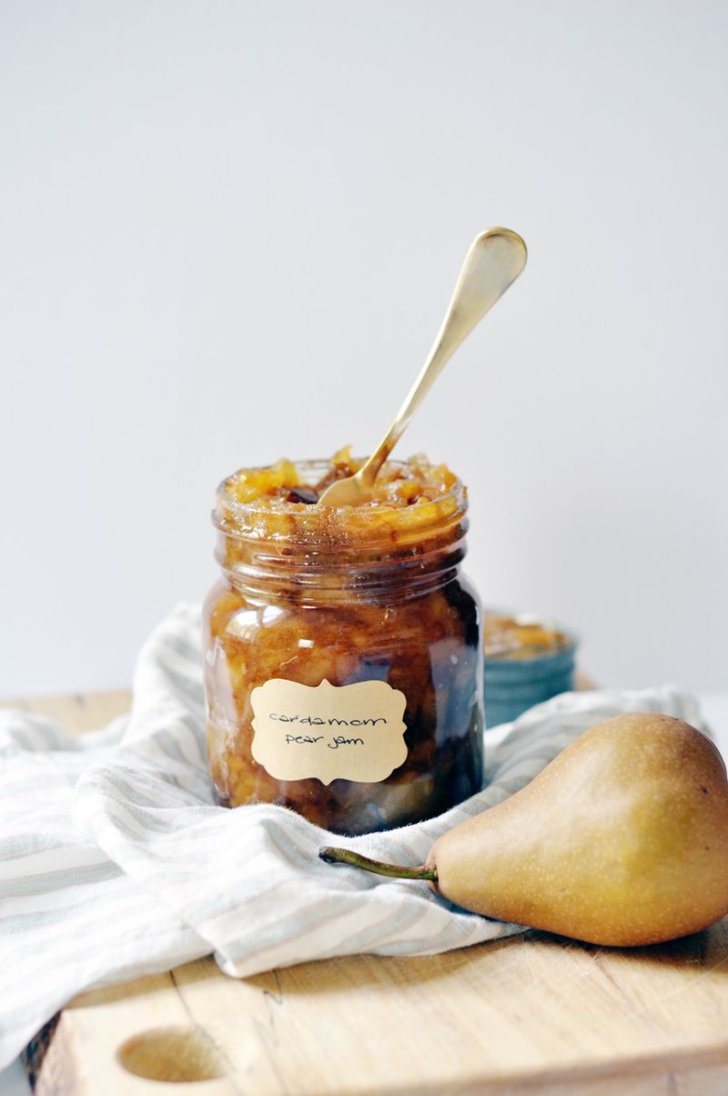 Pear and Cardamom Jam