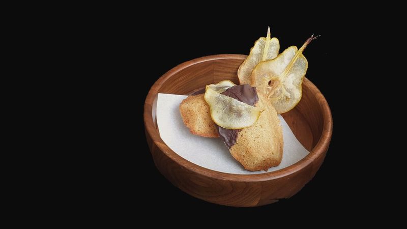 Pear and Brown Butter Madeleines