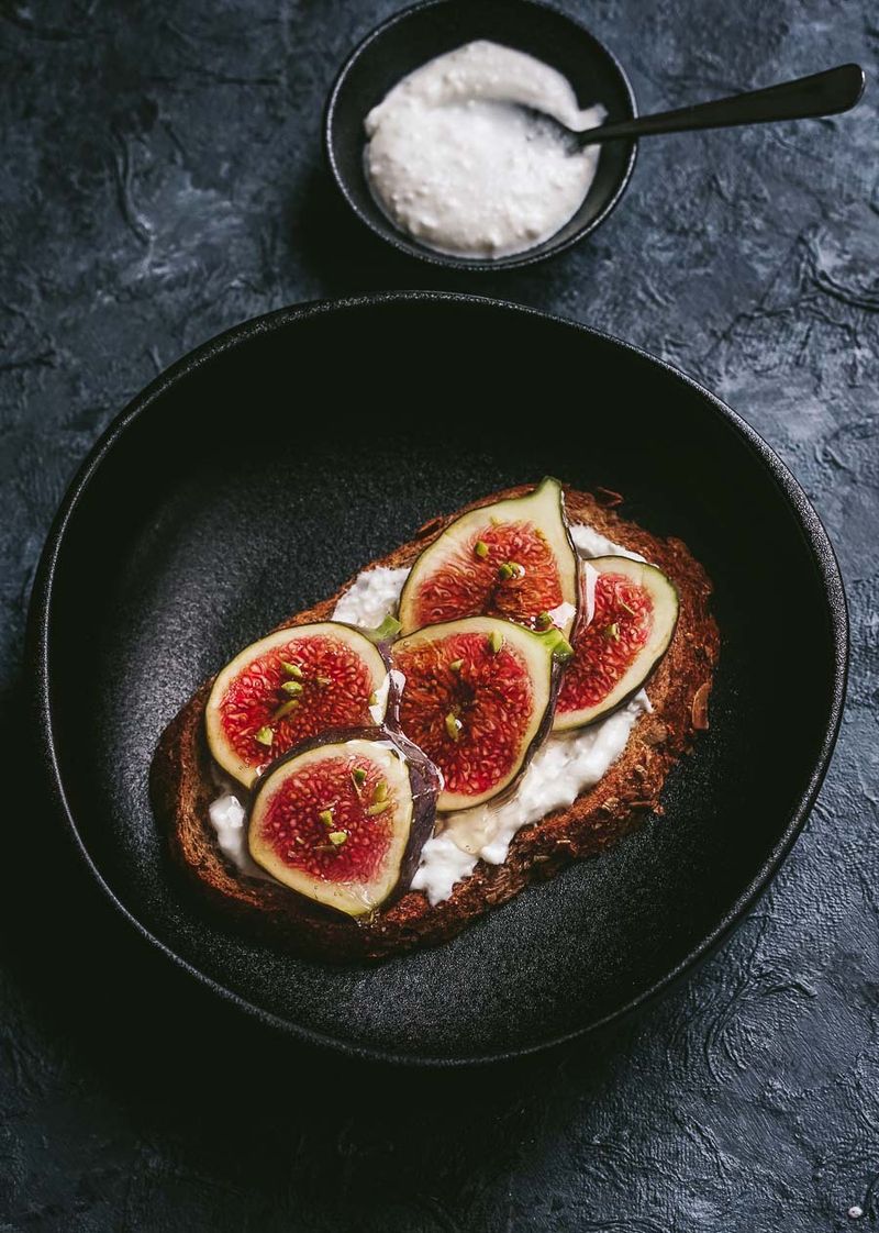 Fig And Ricotta Toast