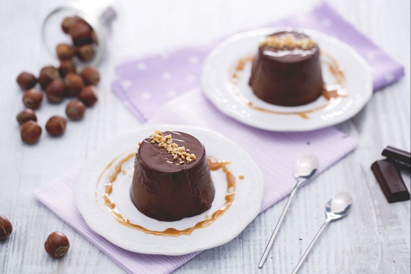 Hazelnut Panna Cotta