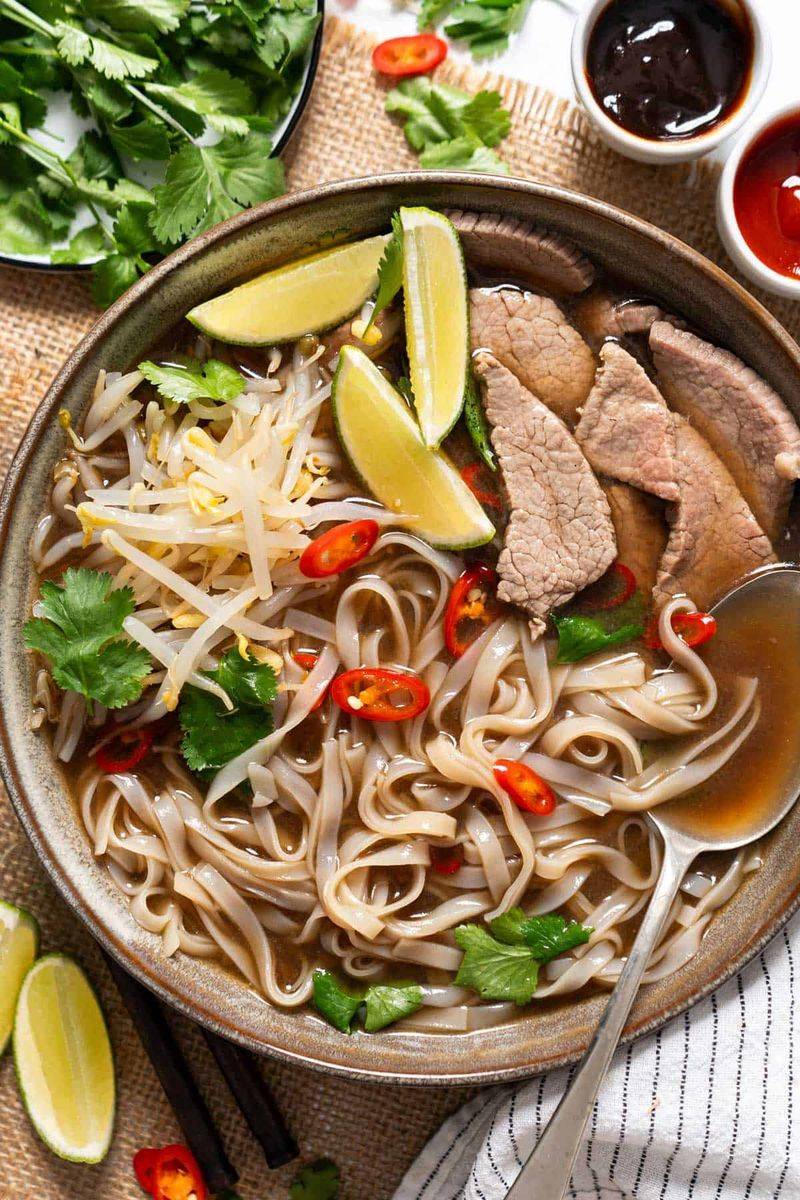 Beef Pho Noodle Bowl